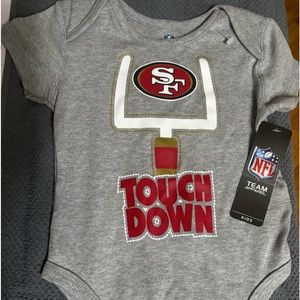 NWT - SF 49ers Onsie